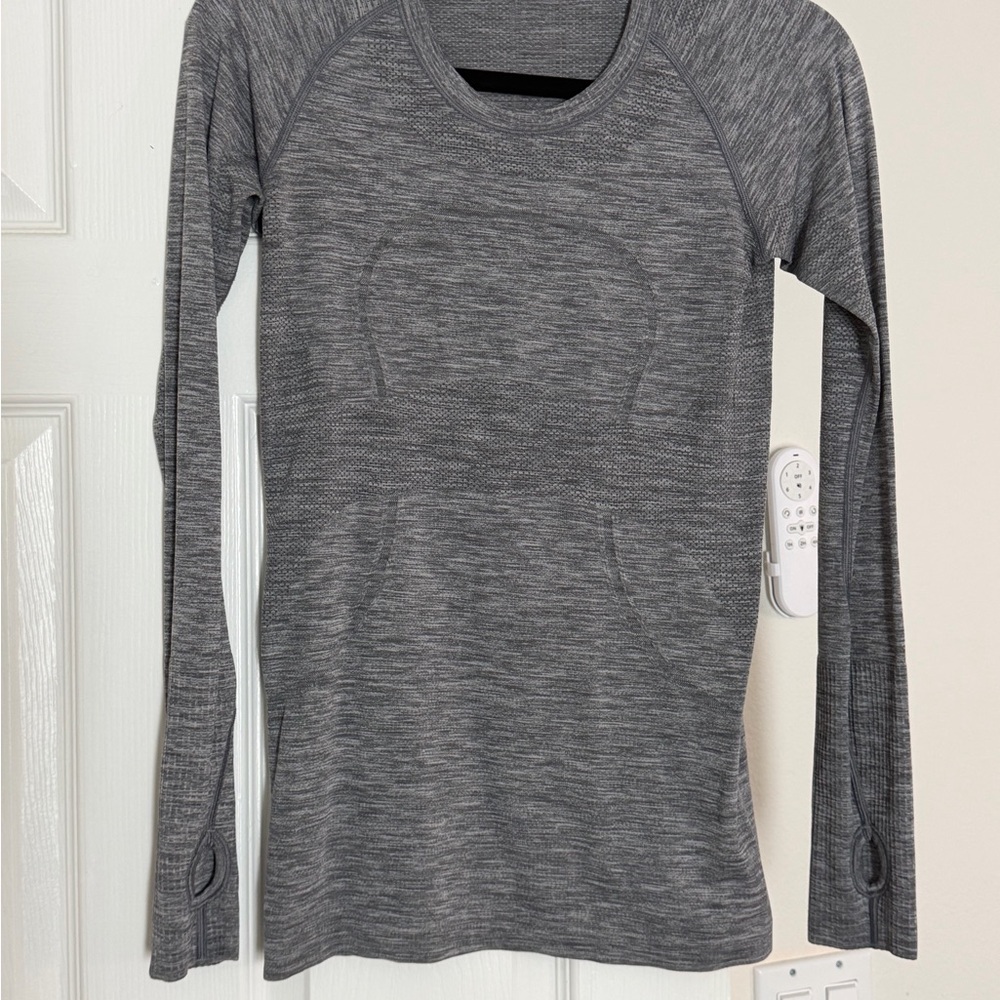 Lululemon Gray Long Sleeve Women's Top 6